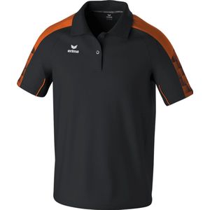 Erima Evo Star Polo Heren - Zwart Oranje