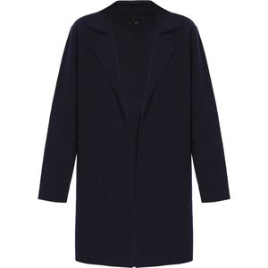 DreiMaster - Klassik - Gebreid Vest - Nachtblauw - Lange Mouwen