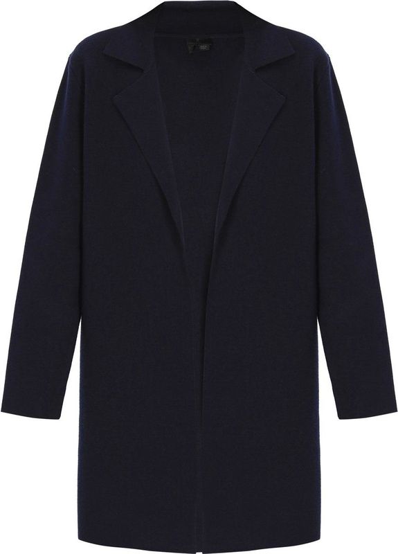 DreiMaster - Klassik - Gebreid Vest - Nachtblauw - Lange Mouwen