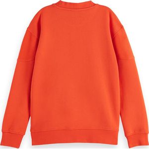 Scotch & Soda Relaxed-Fit Artwork Crewneck Jongens Trui - Maat 140