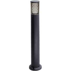 Fumagalli Carlo Deco 800 - Tuinverlichting - Sokkel - Zwart - Helder Glas - LED Lamp