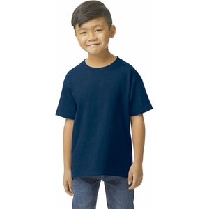 Gildan Kinder-T-shirt Softstyle Midweight GI65000B - Navy - 7/8 years (M)
