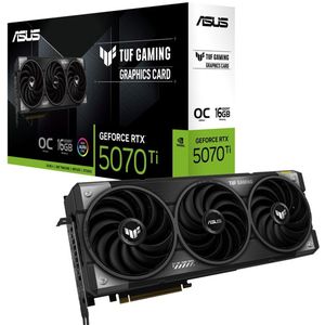 ASUS TUF Gaming NVIDIA GeForce RTX 5070 Ti OC - Videokaart - 16GB - GDDR7 - PCIe 5.0 - 2x HDMI 2.1b - 3x DisplayPort 2.1a