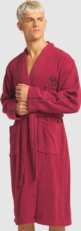 Carlo Colucci, Heren, Nachtkleding & Lounge, Rood, Maat: S Katoen,