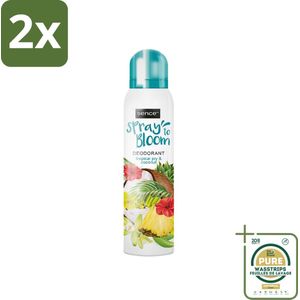 Sence - Tropical Joy & Coconut - Deodorant - Exotisch - 150 ml - Voordeelverpakking - 2 stuks - Tropische geur - Kokos