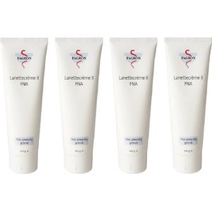 4x Fagron Lanettecrème II FNA - 100 ml - Voordeelverpakking!