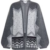usha - FESTIVAL - Gebreid Vest - Zacht - Grafisch Breipatroon