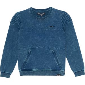 4PRESIDENT Sweater jongens - Blue - Maat 74 - Jongens trui