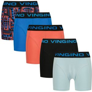 Vingino - Boxershorts - Blauw - 5-pack