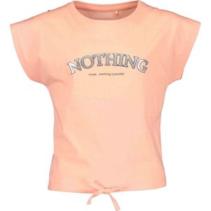 Blue Seven - Meisjes shirt - Peach - Maat 152