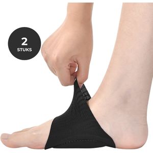U Fit One 2 Stuks Voetboogbrace - Voetbrace - Voetboog Ondersteuning - Platte Voeten Brace - Onderkant Voet Brace - Archbrace - Fascitis - Hielpijn - Voetboogpijn