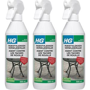 HG roestvlekkenverwijderaar - 3 stuks + Gratis KD spons