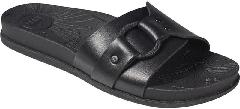 Reef - Cushion Soho Cruz - Slipper - Black Night - Veganistisch Leer