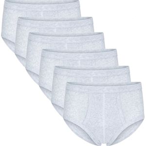 Beeren heren slip - 6-pack - maat L - grijs mêlee