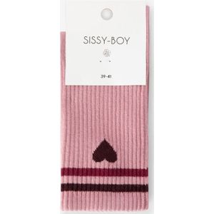Sissy-Boy - Roze sokken met hartje