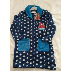 Spiderman badjas - fleece - kamerjas - ochtendjas - duster - 5 jaar - maat 110