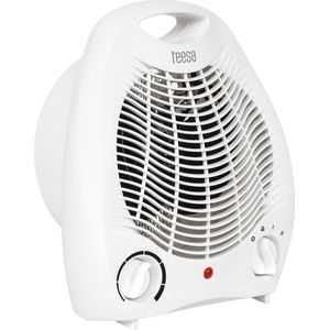 Teesa TSA8025 - Ventilatorkachel, warme en koude lucht, 3 standen, wit