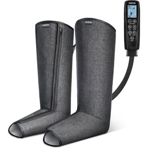 Beenmassageapparaat met warmte en luchtcompressie - 5 intensiteiten en 5 modi