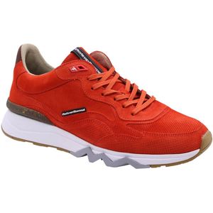 Floris van Bommel - DE Zager 02.62 - Sneakers - Rood - Leer