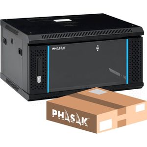 Phasak - Pho 2106d - Rackkast - 19 inch - 6U - Geperforeerde Voordeur