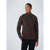 No Excess Mannen Klassieke Pullover Bruin L