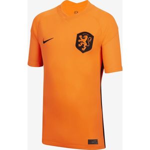 Nike Nederland 2022 Stadium Thuis Voetbalshirt voor kids - Oranje - Maat L