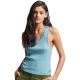 Superdry - Athletic Essentials - Hemdtopje - Dames - Mouwloos - Kanten Rand