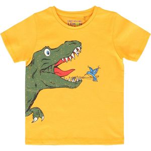 Lemon Beret t-shirt jongens - oranje - 149372 - maat 104