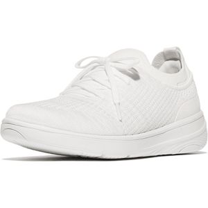 FitFlop Super-Q Knit Slip-On Laced Sneakers WIT - Maat 41