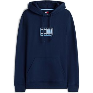 Tommy Jeans - Tjm Reg Pop Clr Vlag - Sweatshirt - Dark Night Navy - Streetwear