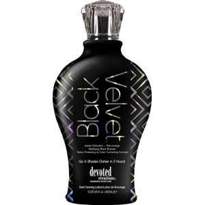 Devoted Creations Black Velvet - Zonnebankcrème - 362 ml