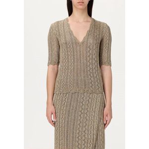 TWINSET MILANO - 251TT3194 - Top - Goud - 100% Polyester