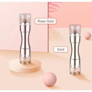 Afneembare 4-in-1 Make-upborstelset met Draagbare Mini-cosmetische Borstels