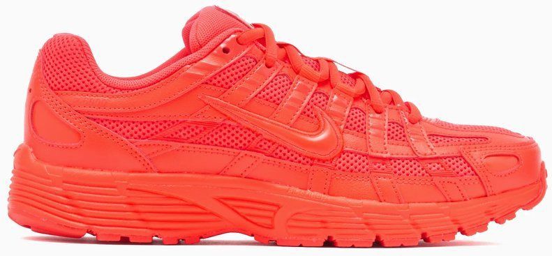Nike - P-6000 - Damesschoenen - Rood - Mesh - Rubberen Buitenzoal