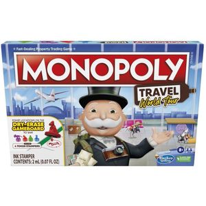 Monopoly Wereldreis - Bordspel (Franstalig)