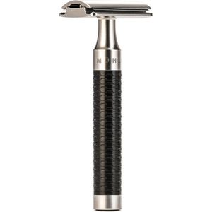 Muhle double edge safety razor ROCCA RVS matzwart R96