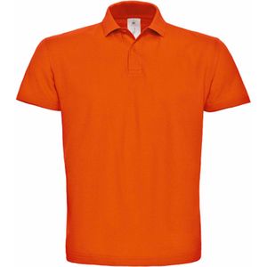 Unisex Polo 'ID.001' Oranje merk B&C Collectie maat L