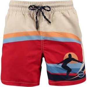 Barts Bryde Shorts red Jongens Zwembroek - Maat 128