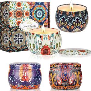 Scented Candle Set – Geurkaarsen Cadeauset – Geurkaarsenset -  Geurkaarsen geschenkset