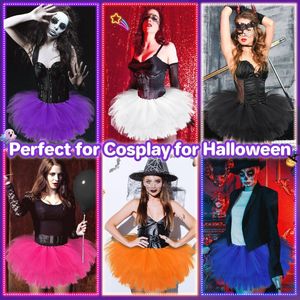 5 Lagen Tule Tutu Rok voor Dames - Ideaal voor Feestjes en Kostuums