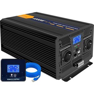 Lexium Omvormer 12V 230V - Spanningomvormer - Auto omvormer - Stopcontact - Autolader