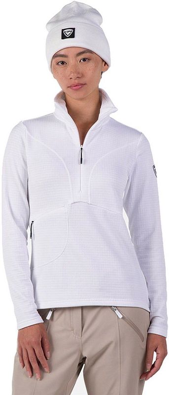 Rossignol - Blackside - Fleece - Zwart - Met Halve Rits