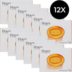 Pears Transparent Soap - 12 x 75 g