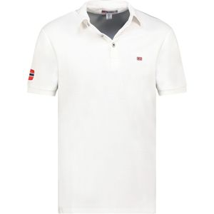 Geographical Norway Expedition Heren Polo Kars Wit - M
