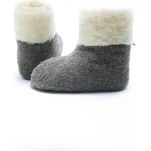 Alwero sloffen Standard Junior Antraciet 29-30