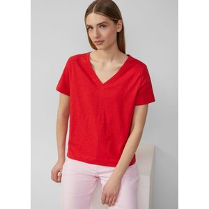 T-shirt - V-hals - Katoen