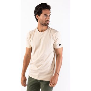 Presly & Sun Heren - T-Shirt - XXXL - Beige - Conner