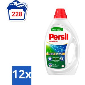 Persil Wasmiddel Gel 19 Wasbeurten Universal 855 ml - Voordeelverpakking - 12 stuks