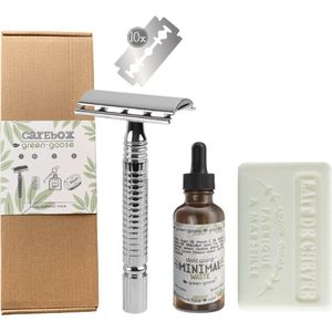 green-goose Carebox | The Shaving Pack | Zilver