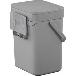EKO - Puro II Food Waste Caddy 5 ltr, EKO - Polypropyleen - grijs